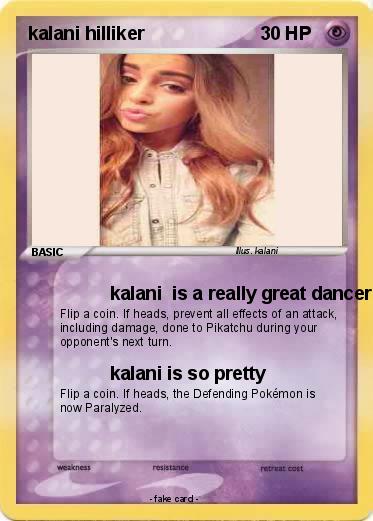 Pokemon kalani hilliker