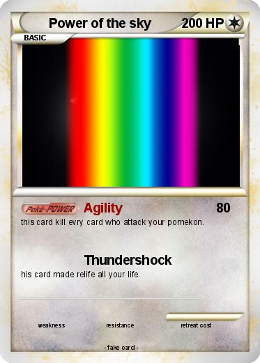 Pokemon Power of the sky