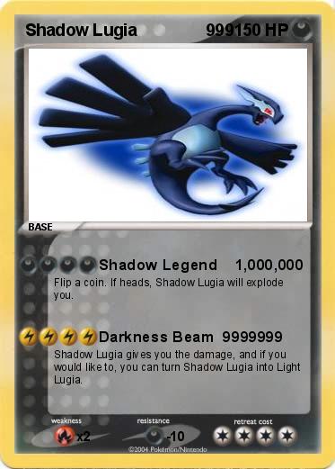 Pokemon Shadow Lugia               999