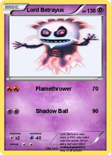 Pokemon Lord Betrayus