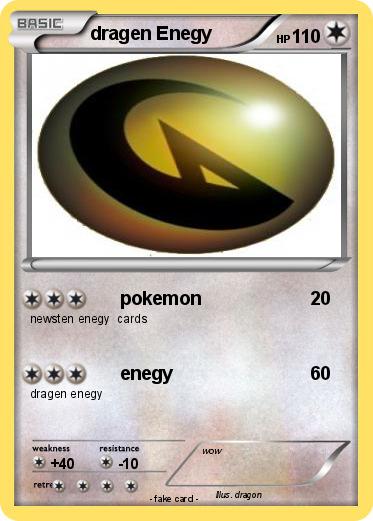 Pokemon dragen Enegy