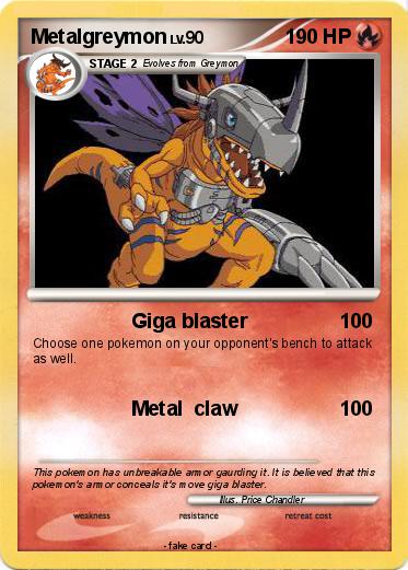 Pokemon Metalgreymon