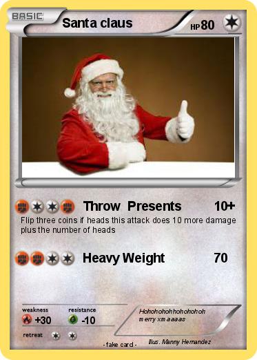 Pokemon Santa claus