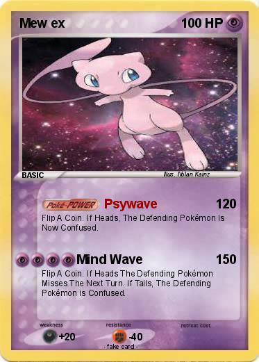 Pokemon Mew ex