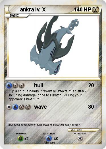 Pokemon ankra lv. X