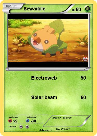 Pokemon Sewaddle
