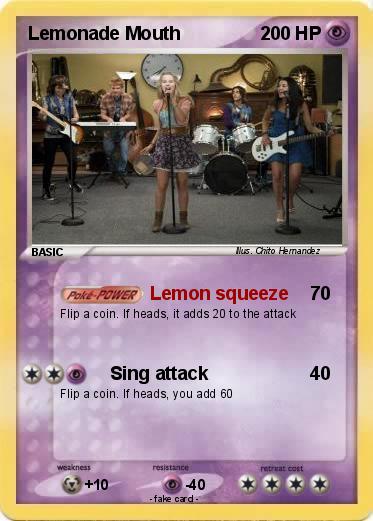 Pokemon Lemonade Mouth