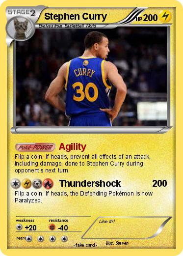 Pokemon Stephen Curry
