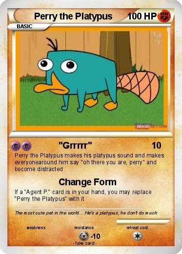 Pokemon Perry the Platypus