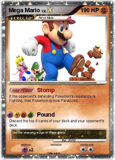 Pokemon Mega Mario