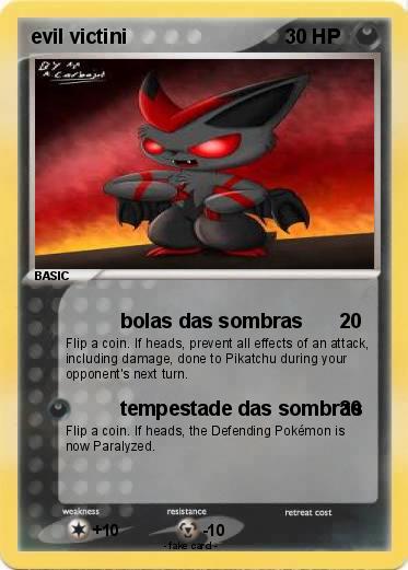 Pokemon evil victini