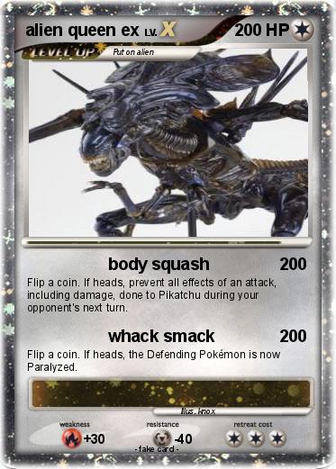 Pokemon alien queen ex