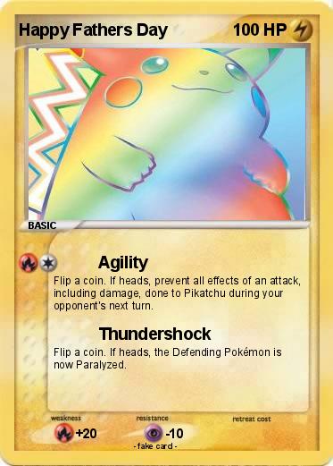 Pokemon Happy Fathers Day