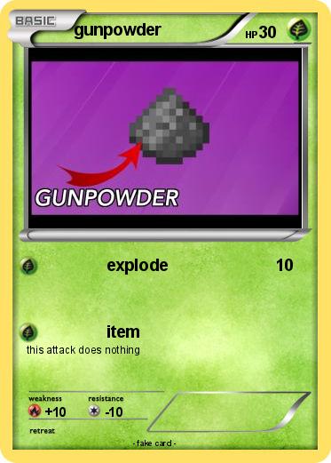 Pokemon gunpowder