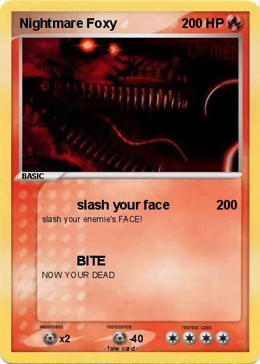 Pokemon Nightmare Foxy