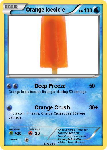 Pokemon Orange Icecicle