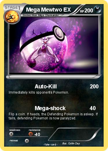 Pokemon Mega Mewtwo EX