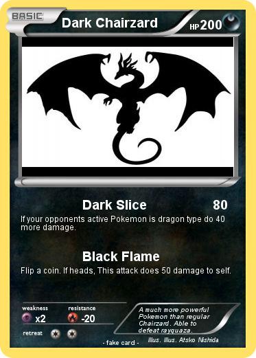 Pokemon Dark Chairzard