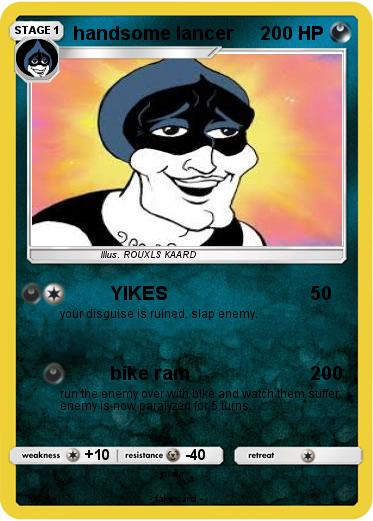 Pokemon handsome lancer