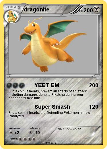 Pokemon dragonite