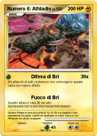 Pokemon Numero 6: Athladis