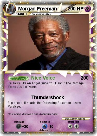 Pokemon Morgan Freeman