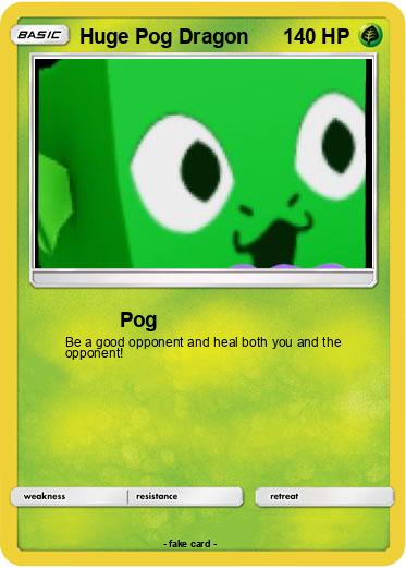 Pokemon Huge Pog Dragon