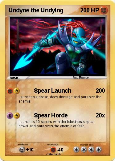 Pokemon Undyne the Undying