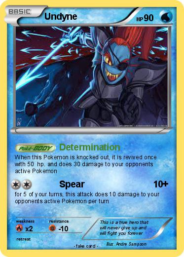 Pokemon Undyne
