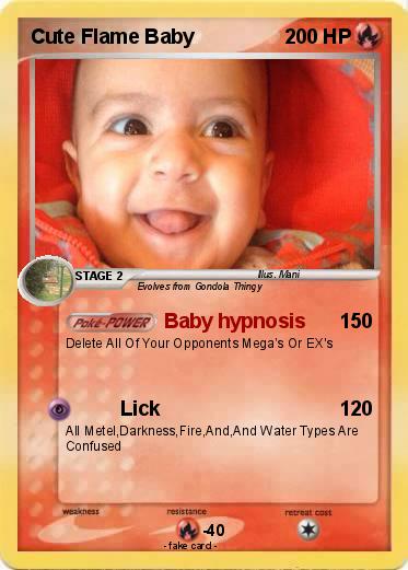 Pokemon Cute Flame Baby