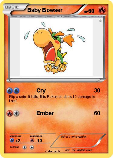 Pokemon Baby Bowser