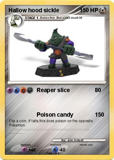 Pokemon Hallow hood sickle
