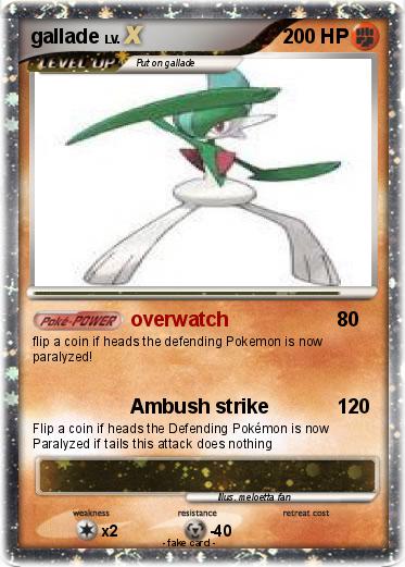 Pokemon gallade