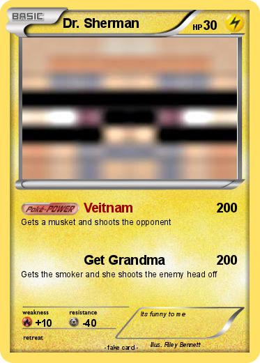Pokemon Dr. Sherman