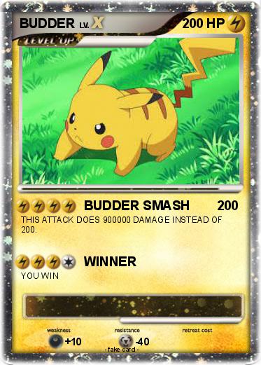 Pokemon BUDDER