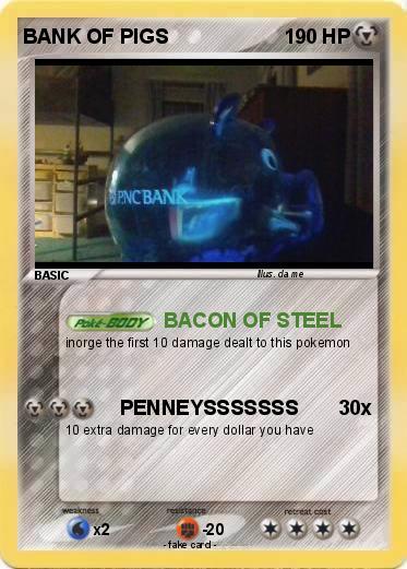 Pokemon BANK OF PIGS