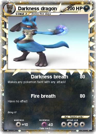 Pokemon Darkness dragon