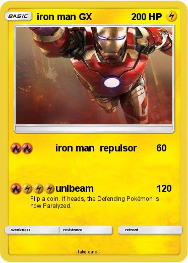 Pokemon iron man GX