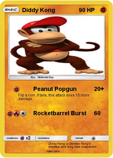 Pokemon Diddy Kong