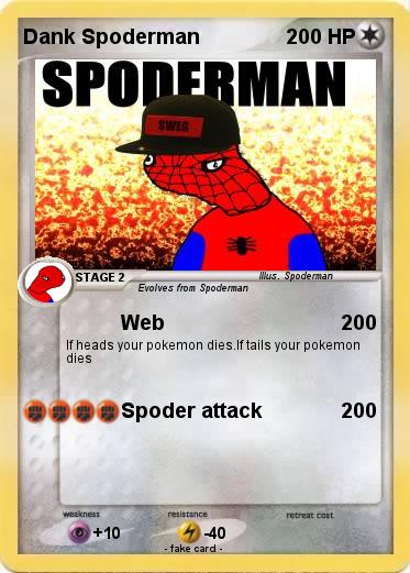 Pokemon Dank Spoderman
