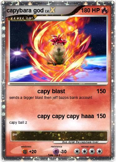 Pokemon capybara god
