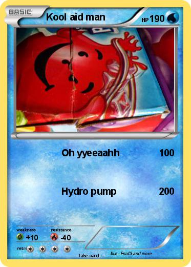 Pokemon Kool aid man