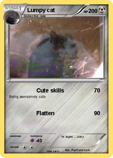 Pokemon Lumpy cat