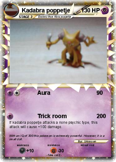 Pokemon Kadabra poppetje