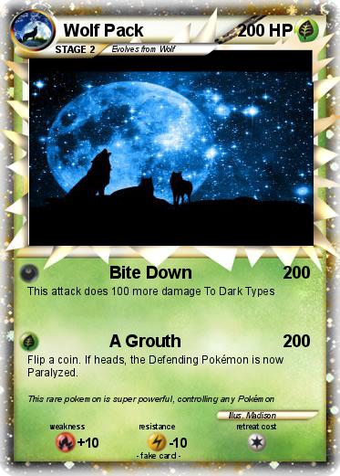 Pokemon Wolf Pack