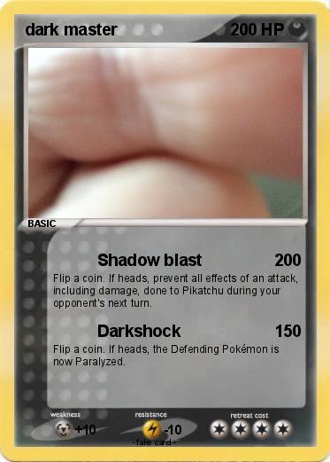 Pokemon dark master