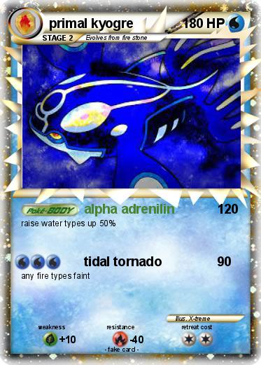 Pokemon primal kyogre