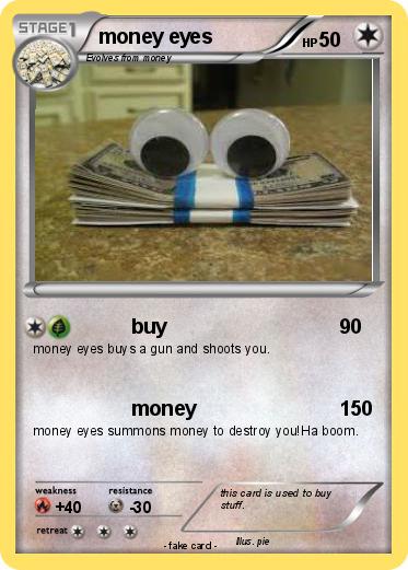 Pokemon money eyes