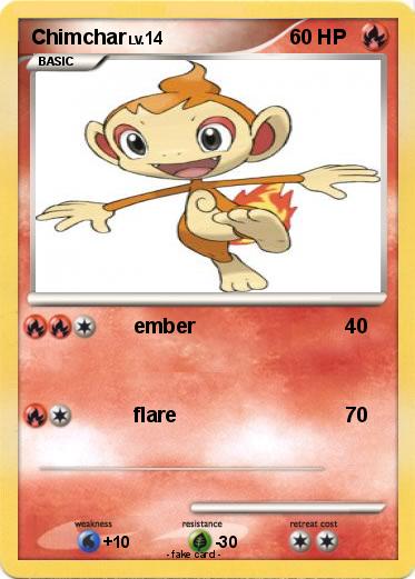 Pokemon Chimchar