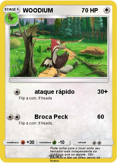 Pokemon WOODIUM